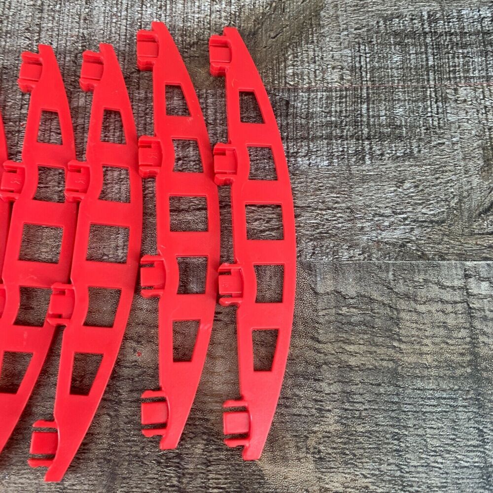 Rokenbok Lot Red Building Ramp Rails Bridge Pieces - Picture 8 of 16